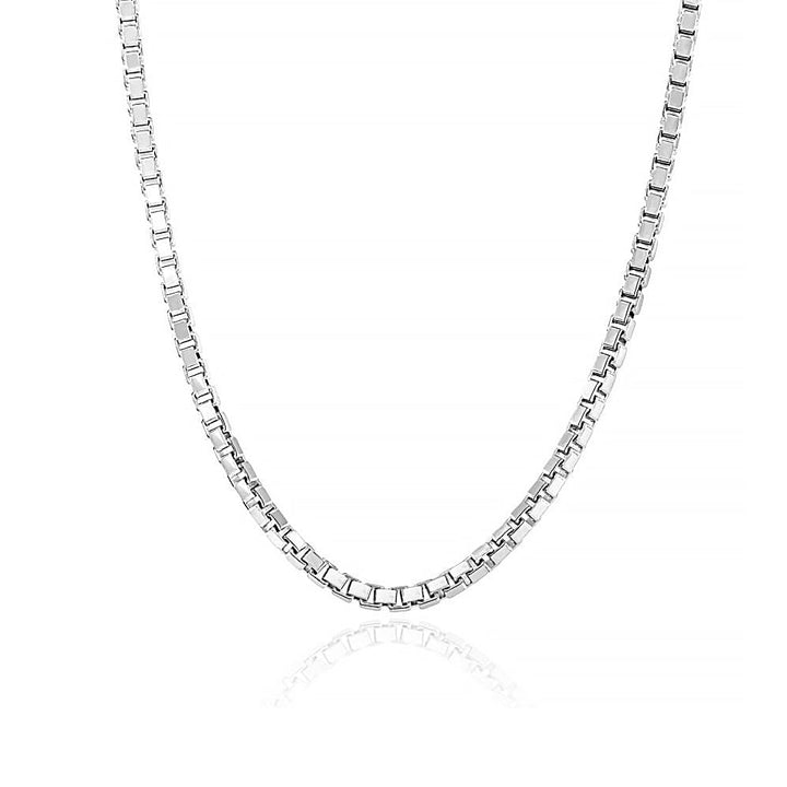 Silver Twisted Elegance Chain