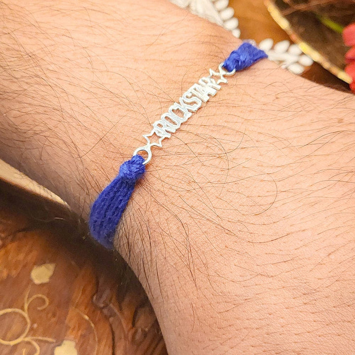 Rockstar Silver Rakhi