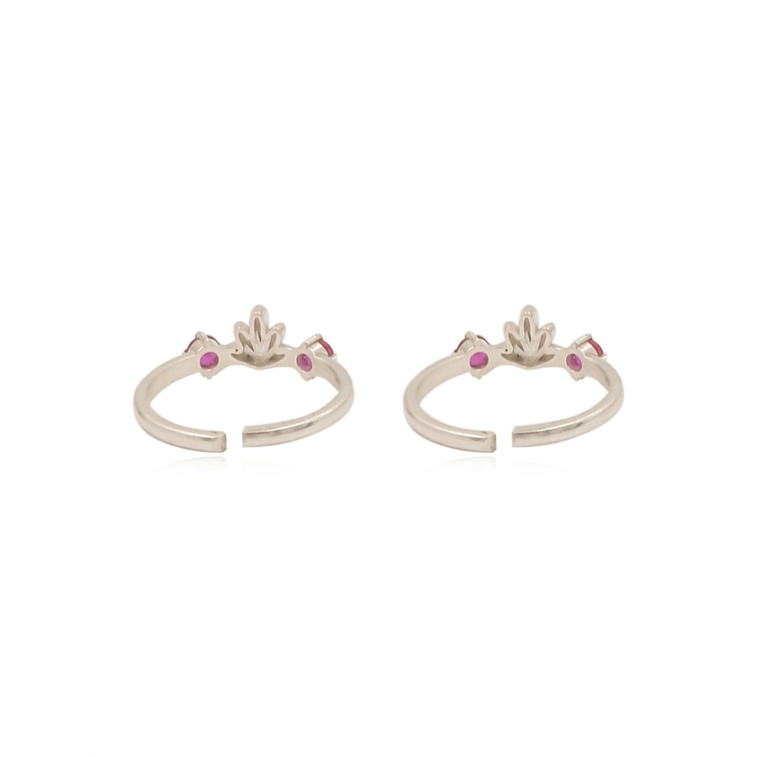 Silver 925 Blush Toe Ring