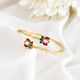 Silver 925 Lotus Bloom Cuff