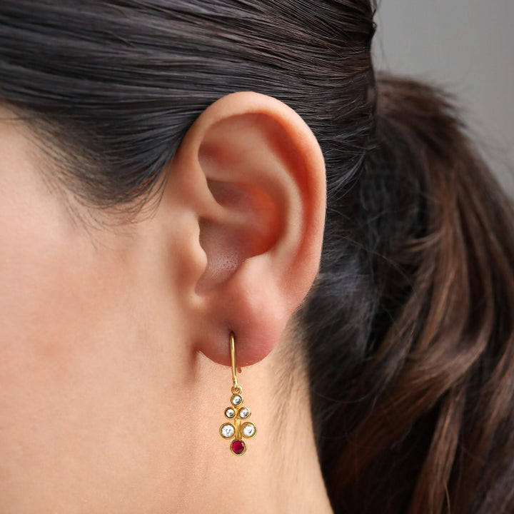 Silver 925 Vine Earrings