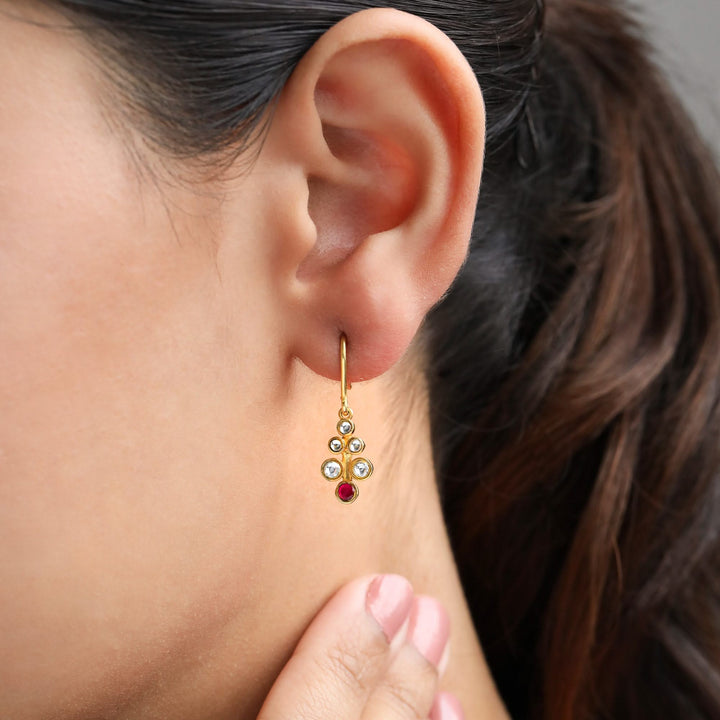 Silver 925 Vine Earrings
