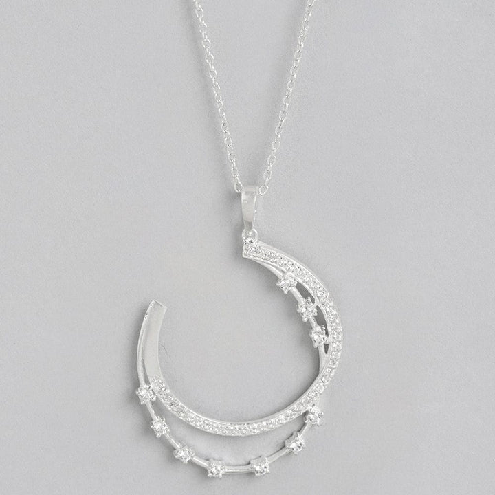 Zircon Silver Necklace