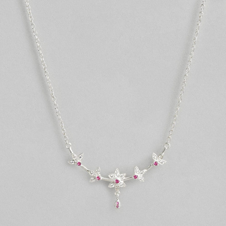 92.5 Cute Minimal Silver Necklace