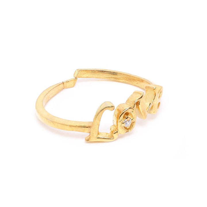 Gold Plated Silver Ring