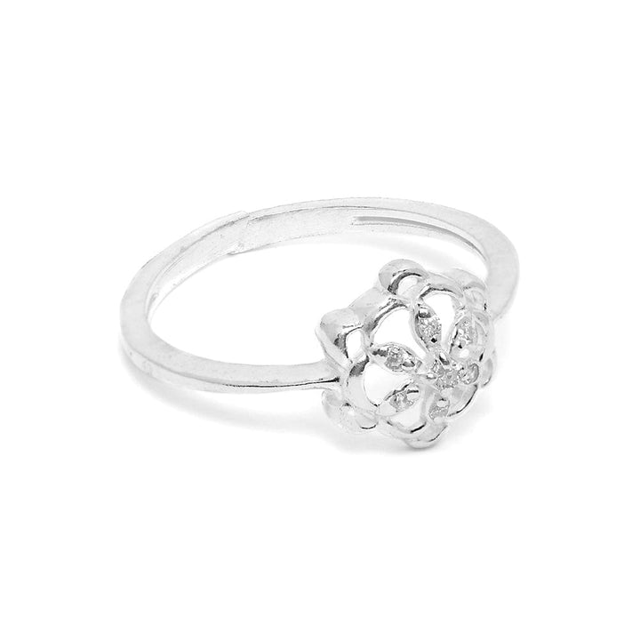 Blossom Bloom Silver Ring