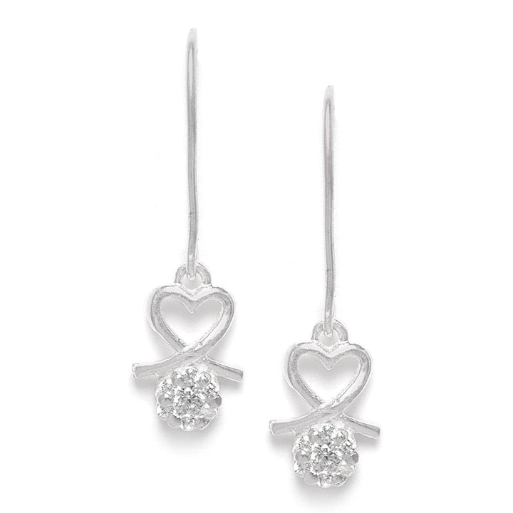 Heartfelt Silver Elegance Earrings