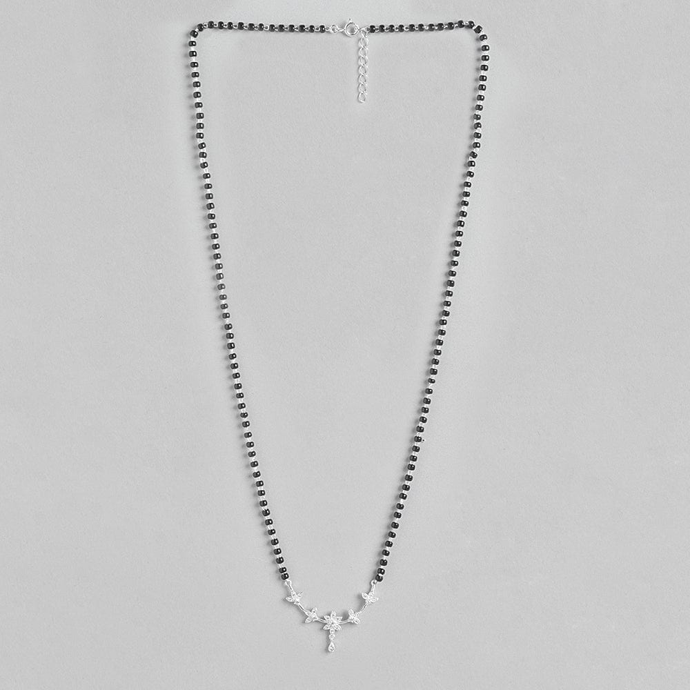 Silver Leaf Mangalsutra