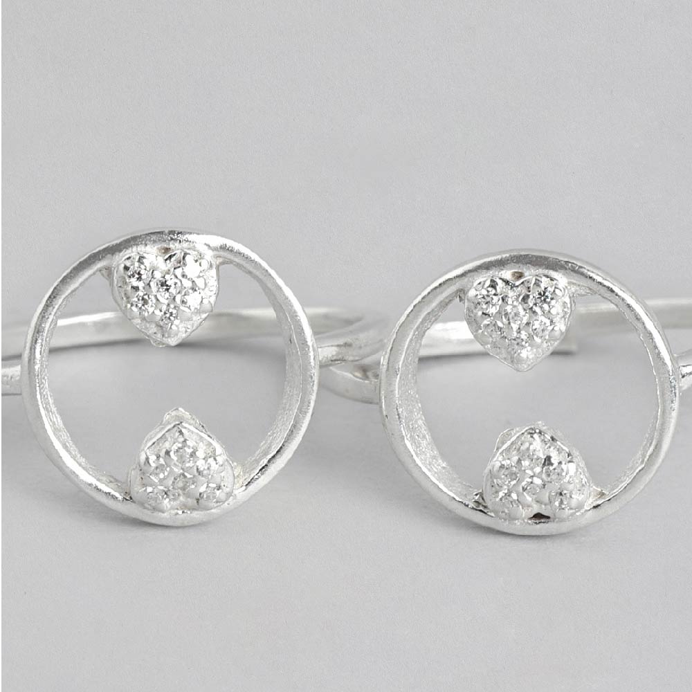 Silver Circle Of Life Toe ring