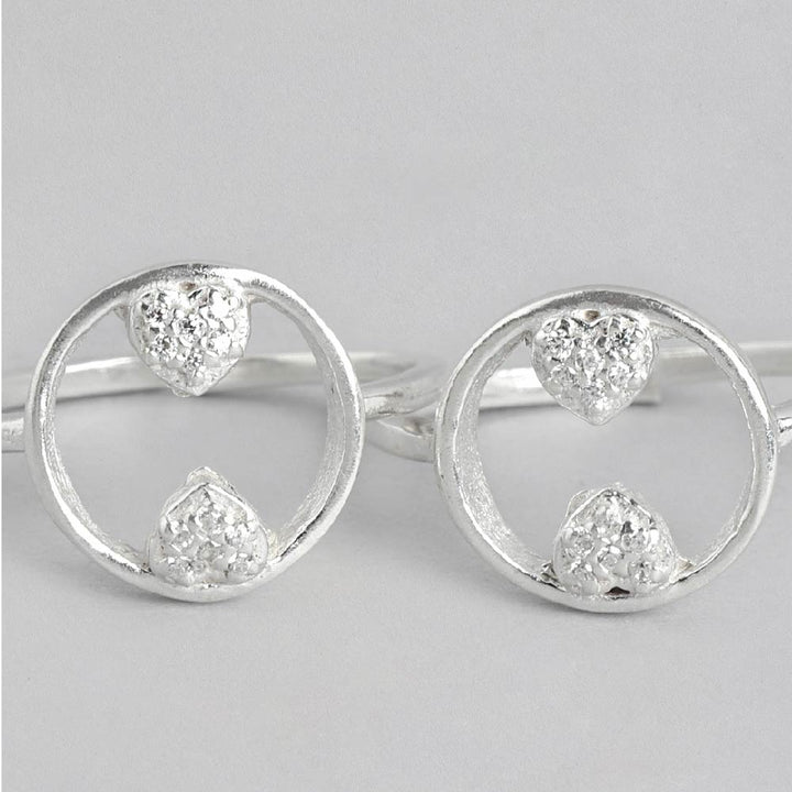 Silver Circle Of Life Toe ring