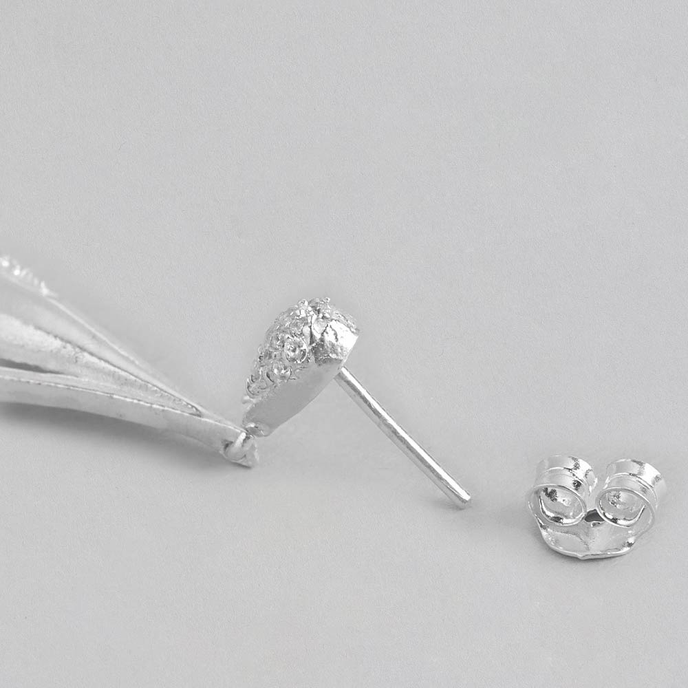 Silver Zircon Earring