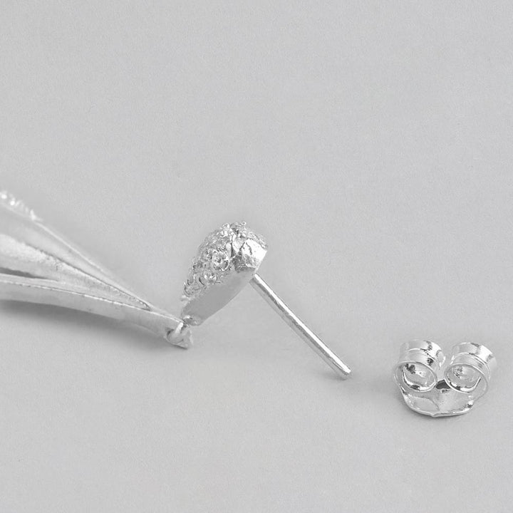 Silver Zircon Earring