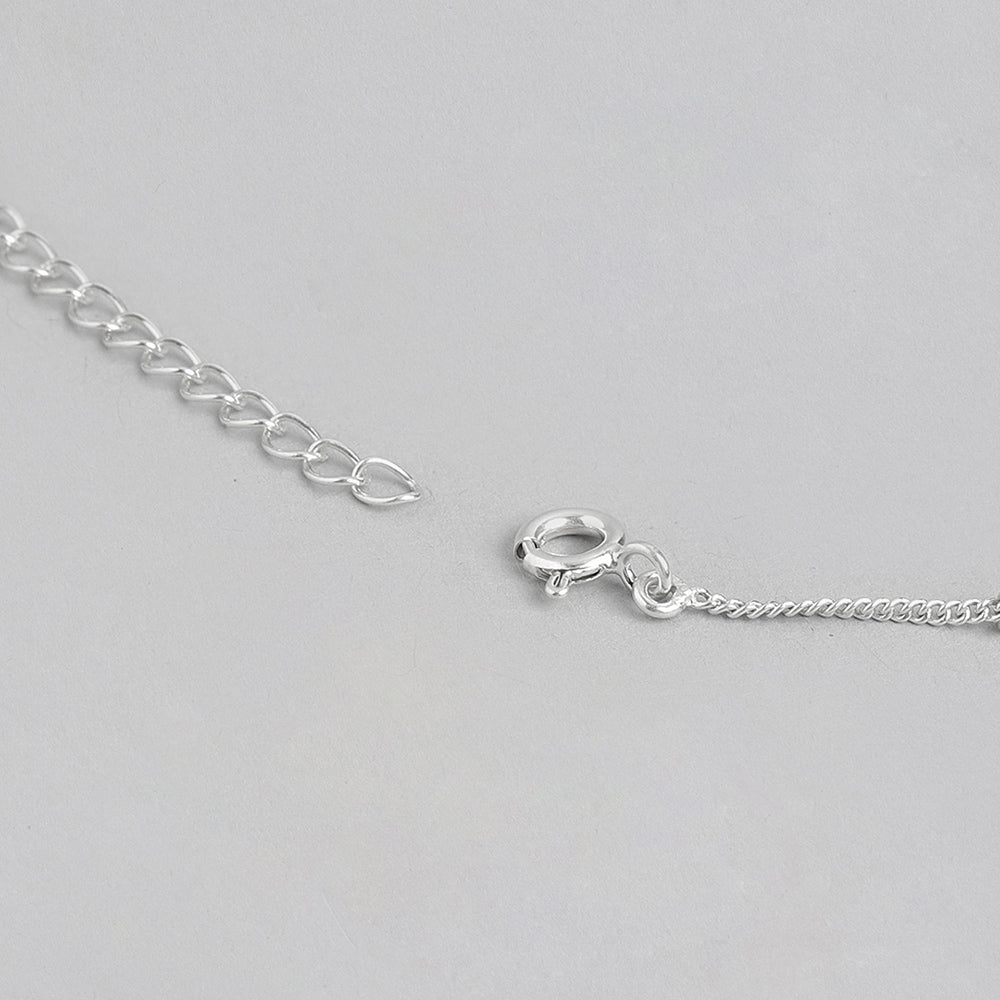 92.5 Silver Cubic Necklace