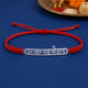 Unniyarcha 925 Pure Silver Hanuman Chalisa Bracelet with Chandan Tilak set