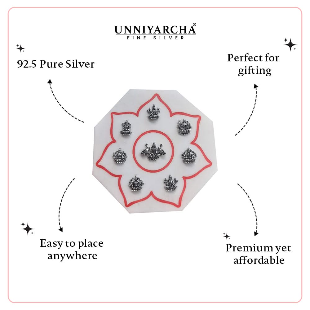 Silver Ashtalakshmi Keepsake