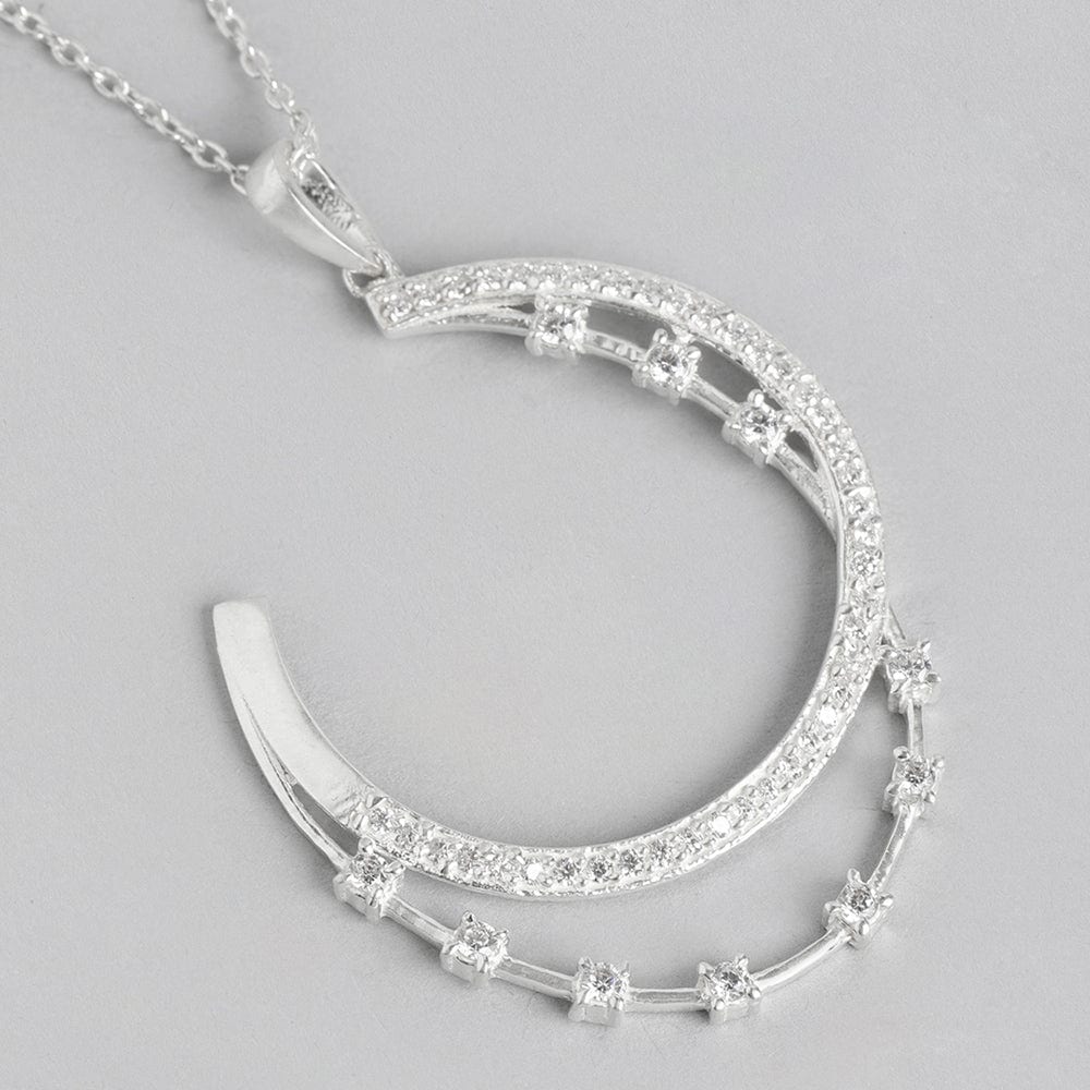 Zircon Silver Necklace