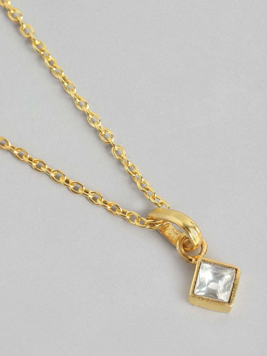 92.5 Silver Cubic Necklace