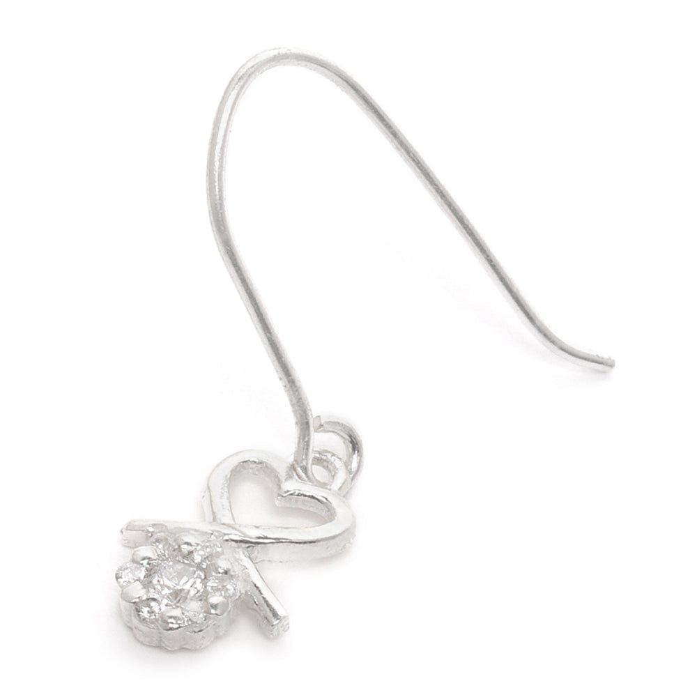 Heartfelt Silver Elegance Earrings