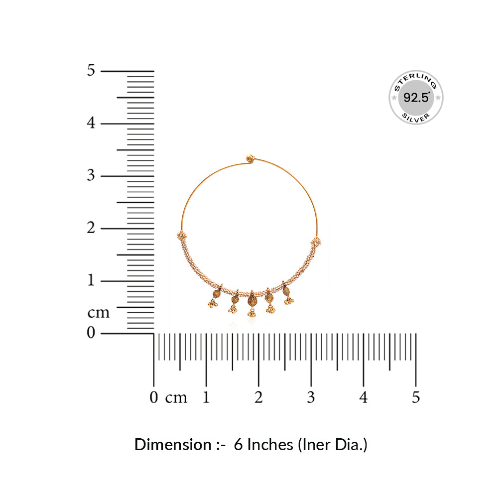 Pure 925 Silver Pearl Hasli Necklace