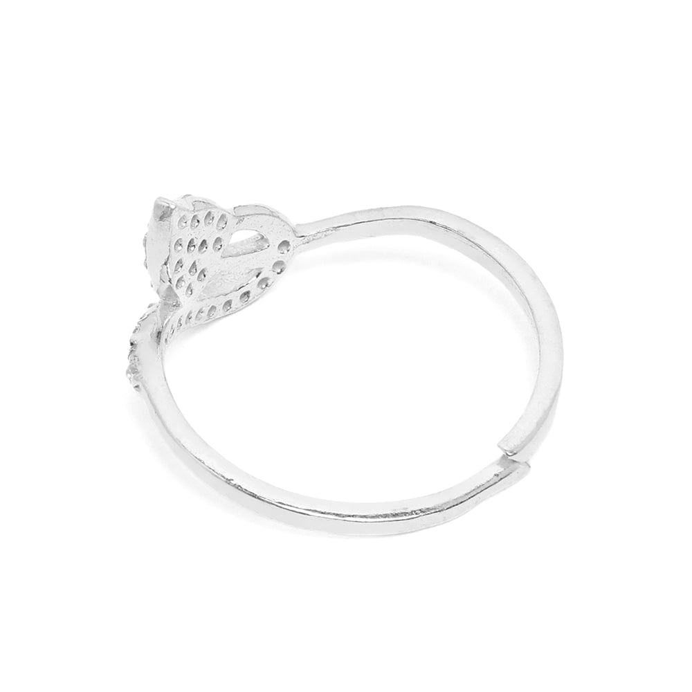 Silver Zircon Ring