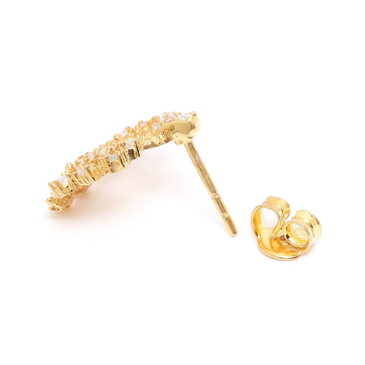 Gold plated Silver Earring