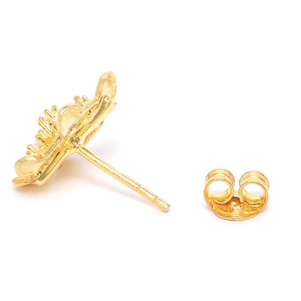 Gold Plated Silver Earring