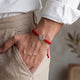 Unniyarcha 925 Pure Silver Om and Sudarshan Chakra Bracelet