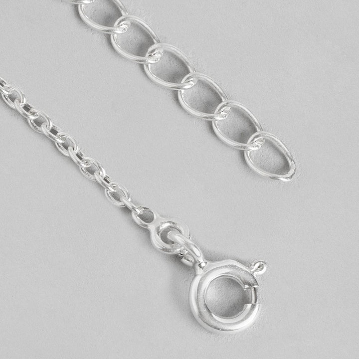 Silver Zircon Necklace