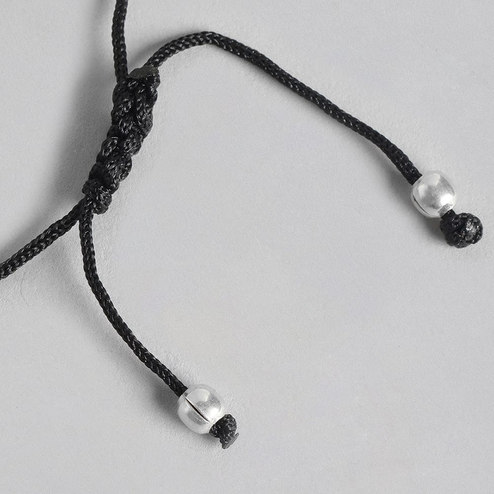 Silver Round Bead Anklet