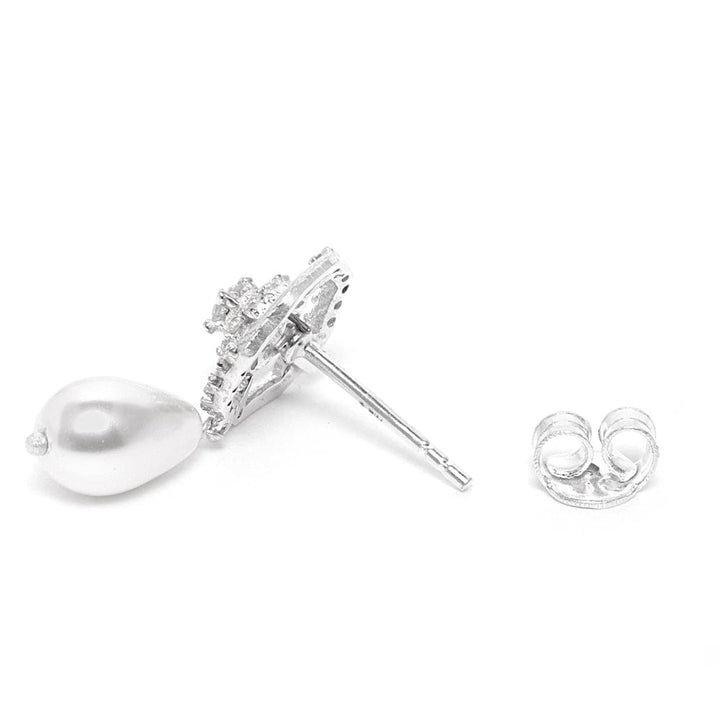 Pure 92.5 Silver Zircon Studs