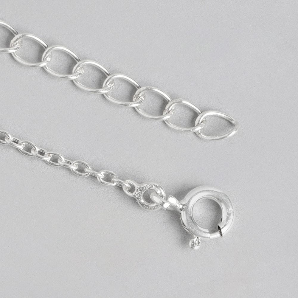 Zircon Silver Necklace