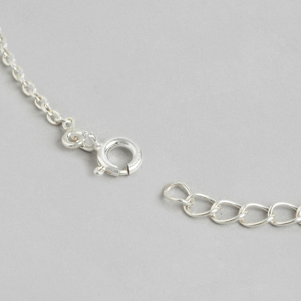 Silver Sparkler Necklace