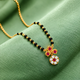 925 Silver Floral Drop Mangalsutra