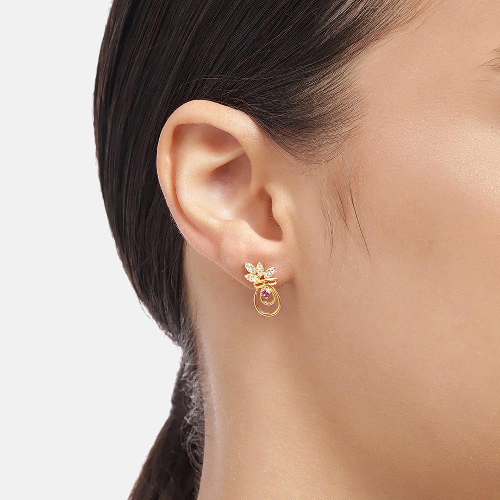 Gold plated Silver Studs