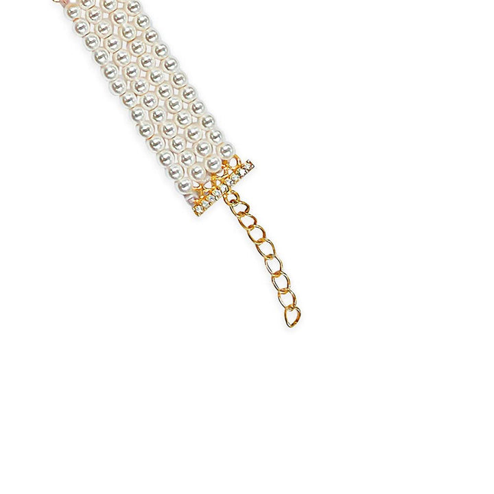 Mithu Emerald Charm Silver 24k Gold Plated Bracelet