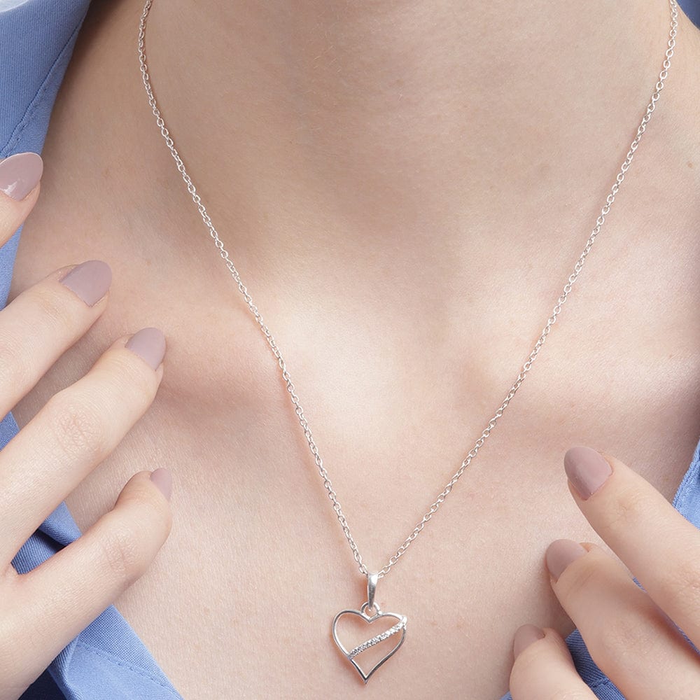 Silver Heart Necklace