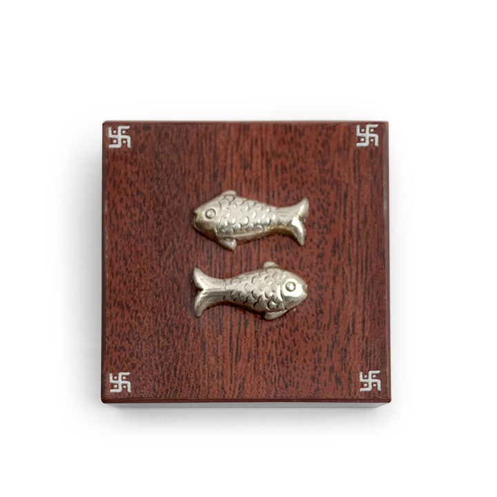 92.5 Silver Twin Fish Prosperity Keepsake