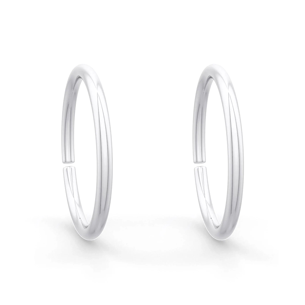 925 Sterling Silver Minimal Toe Ring (Pair)