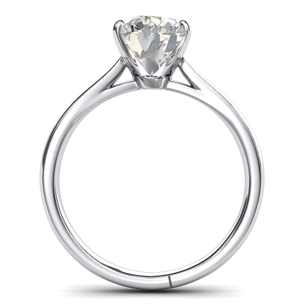 92.5 Sterling Silver Solitaire ring