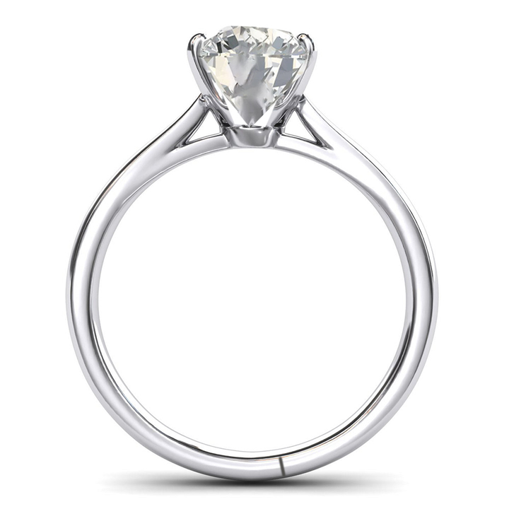 92.5 Sterling Silver Solitaire ring