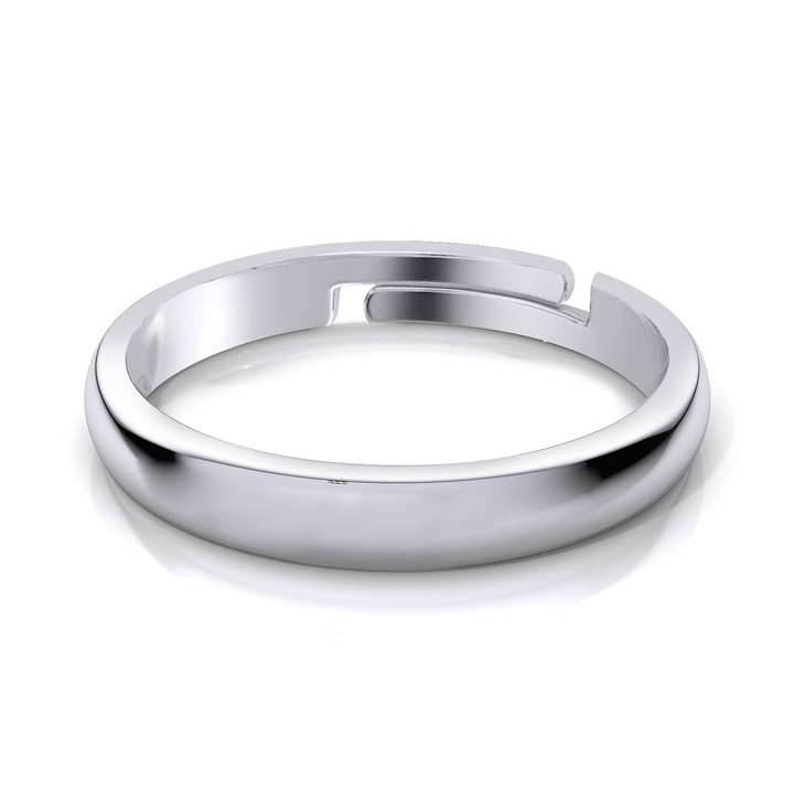 Simple Silver Band for Men