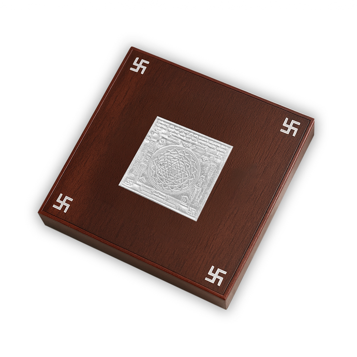 92.5 Silver Goddess Lakshmi Shree Yantra