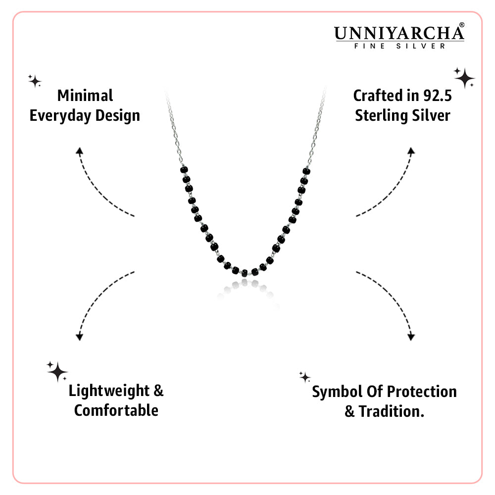 Silver 925 Mangalsutra Chain