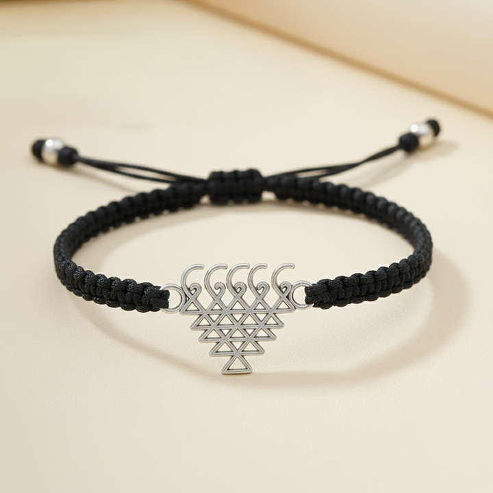 925 Pure Silver Saraswati Yantra men Bracelet