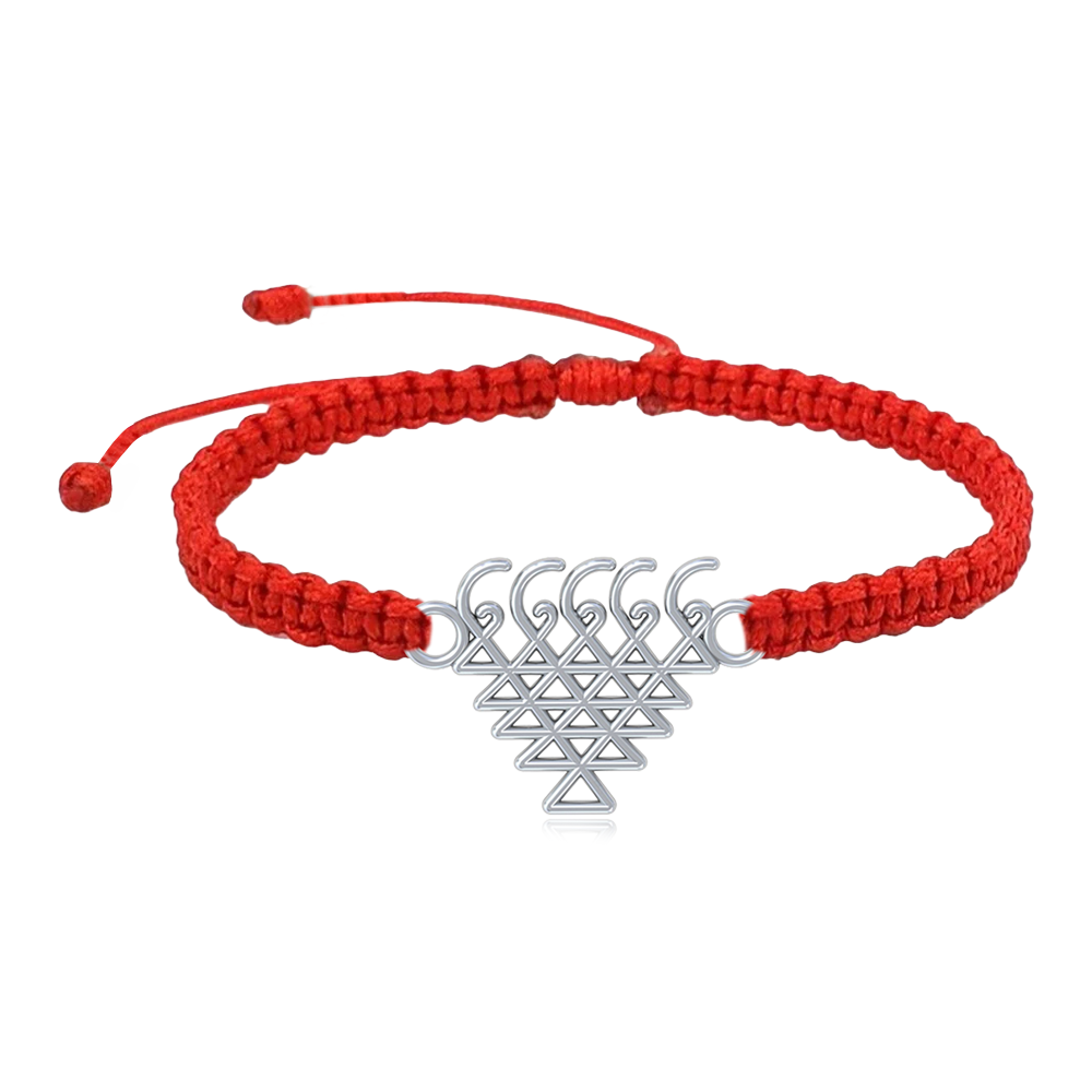 925 5-line pure Silver Saraswati Yantra Bracelet