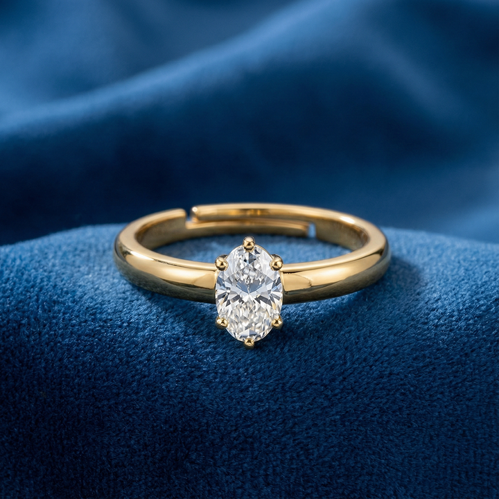 Unniyarcha 925 Pure Silver Solataire Ring