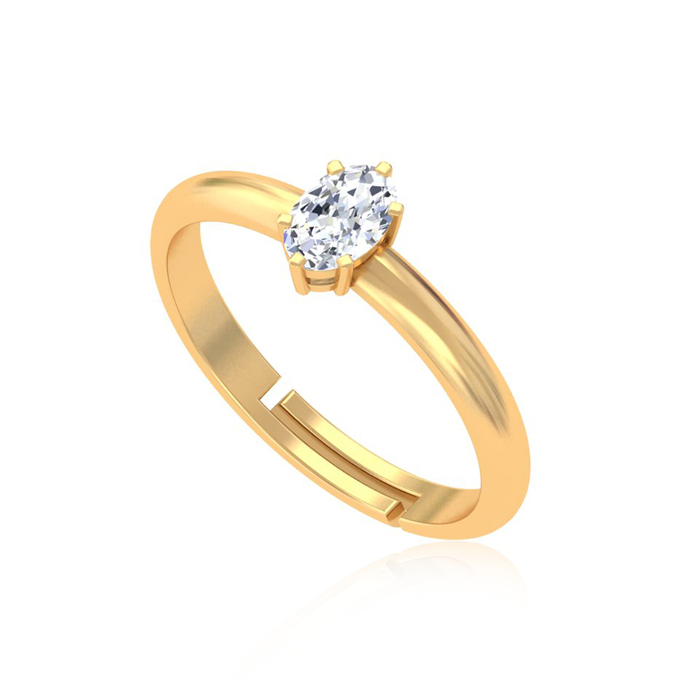 Unniyarcha 925 Pure Silver Solataire Ring