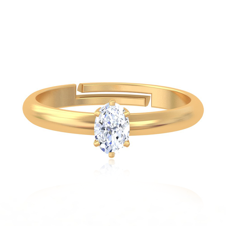 Unniyarcha 925 Pure Silver Solataire Ring