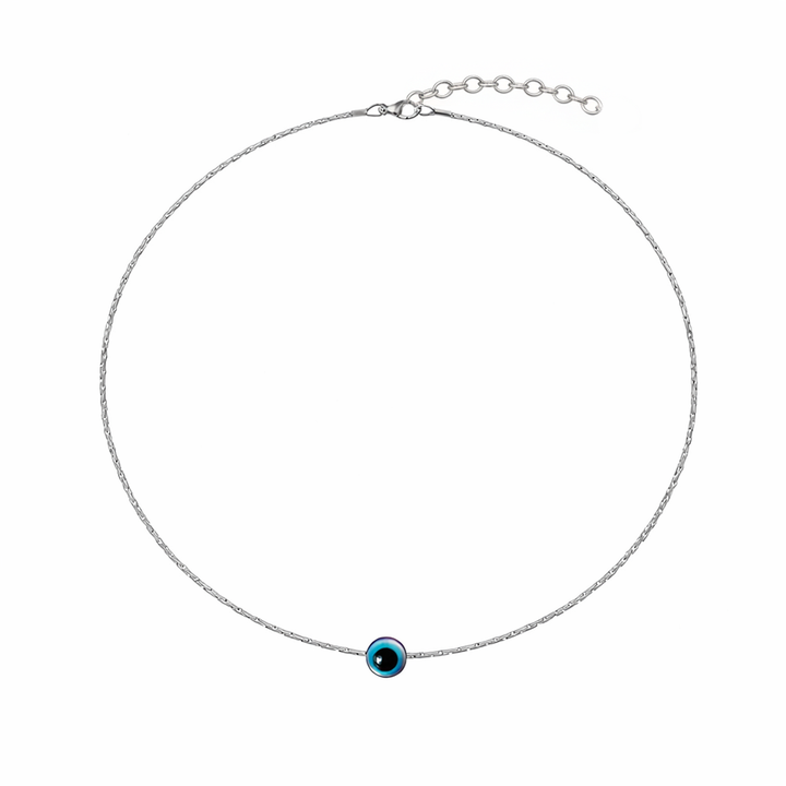 Unniyarcha 925 Pure Silver Evil eye anklet