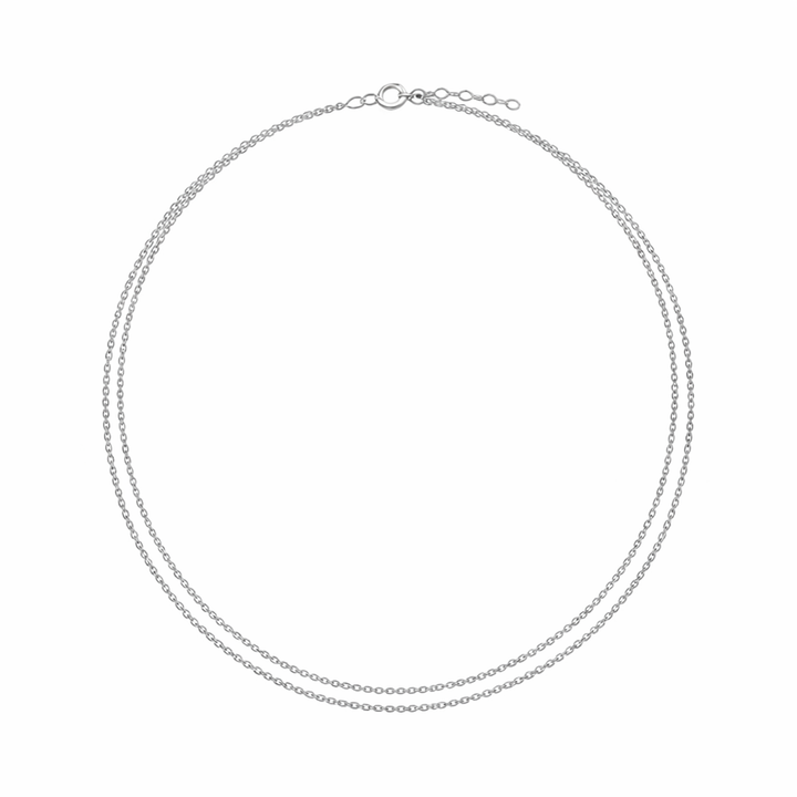 Unniyarcha 925 Pure Silver Two line Daily Wear Anklet